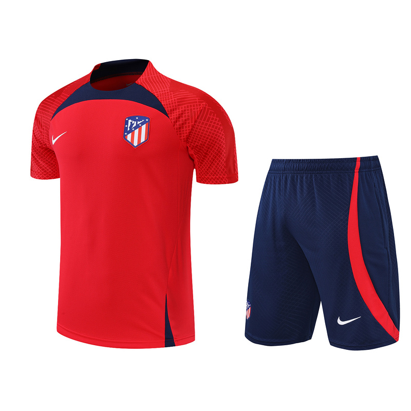 AAA Quality Atletico Madrid 22/23 Red/Navy Training Kit Jerseys